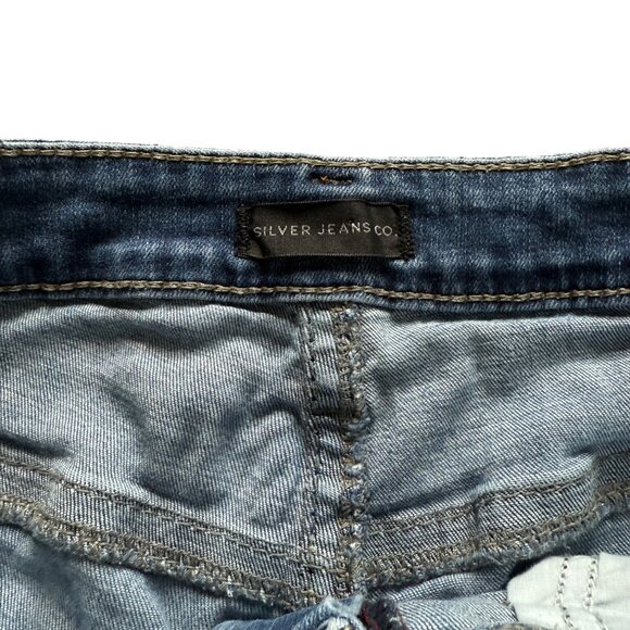 Silver Jeans Co. MensEddie Straight Leg Jeans Blue Denim Size W32/L32 - Picture 3 of 11